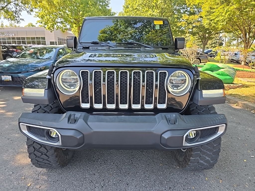 Used 2018 Black Jeep Unlimited Sahara image 3