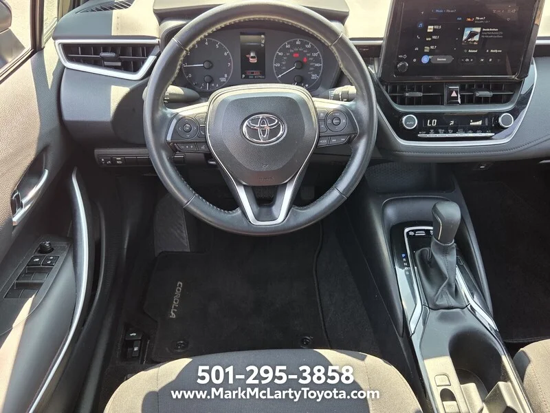Used 2025 Midnight Black Metallic TOYOTA SE CVT image 11