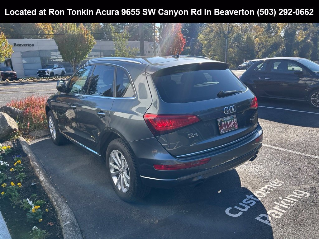 Used 2015 Monsoon Gray Metallic Audi 2.0T Premium Plus image 4