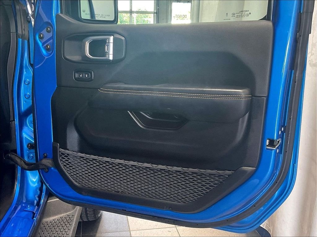 Used 2024 Blue Jeep Sahara 4xe image 12