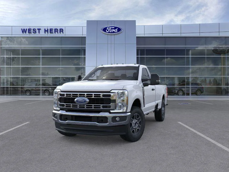 New 2025 Oxford White Ford F-350® XLT image 3