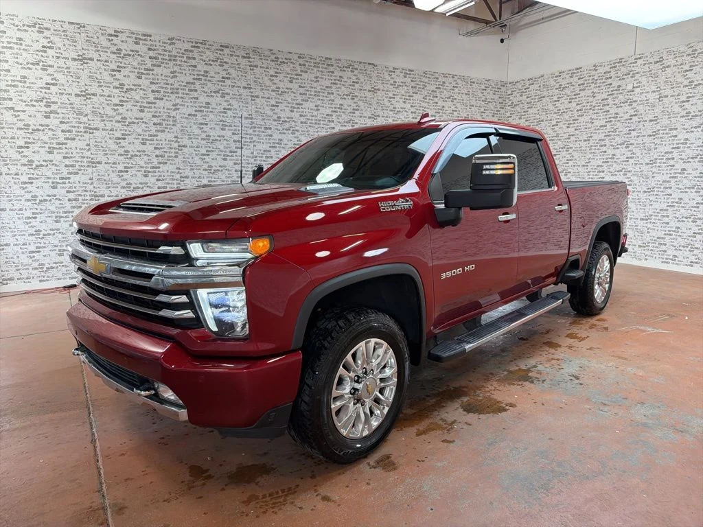 Used 2022 Cherry Red Chevrolet High Country image 3