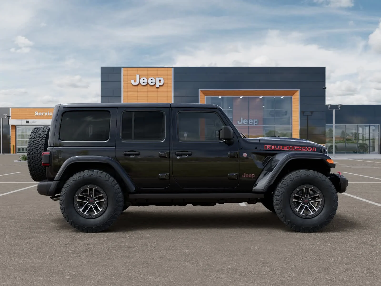 New 2027 Black Clearcoat Jeep Rubicon X image 21