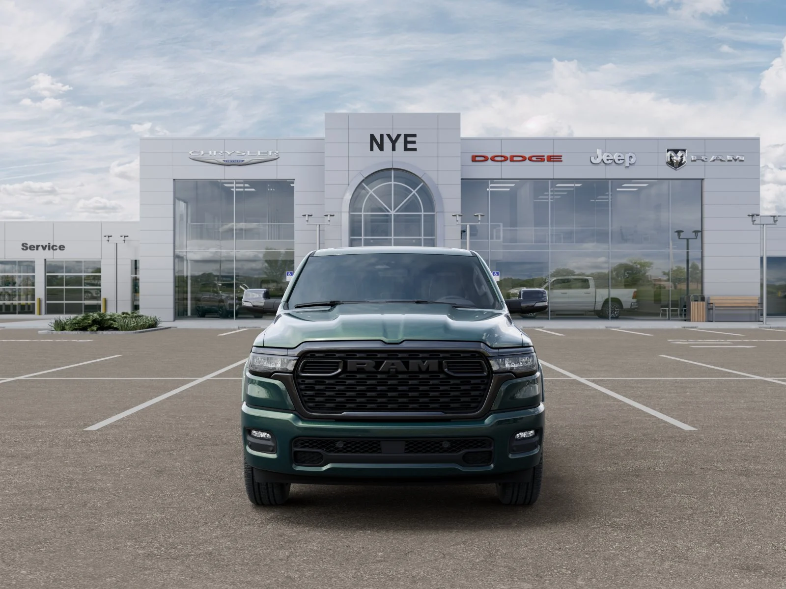 New 2026 Serrano Green Metallic RAM Big Horn/Lone Star image 32