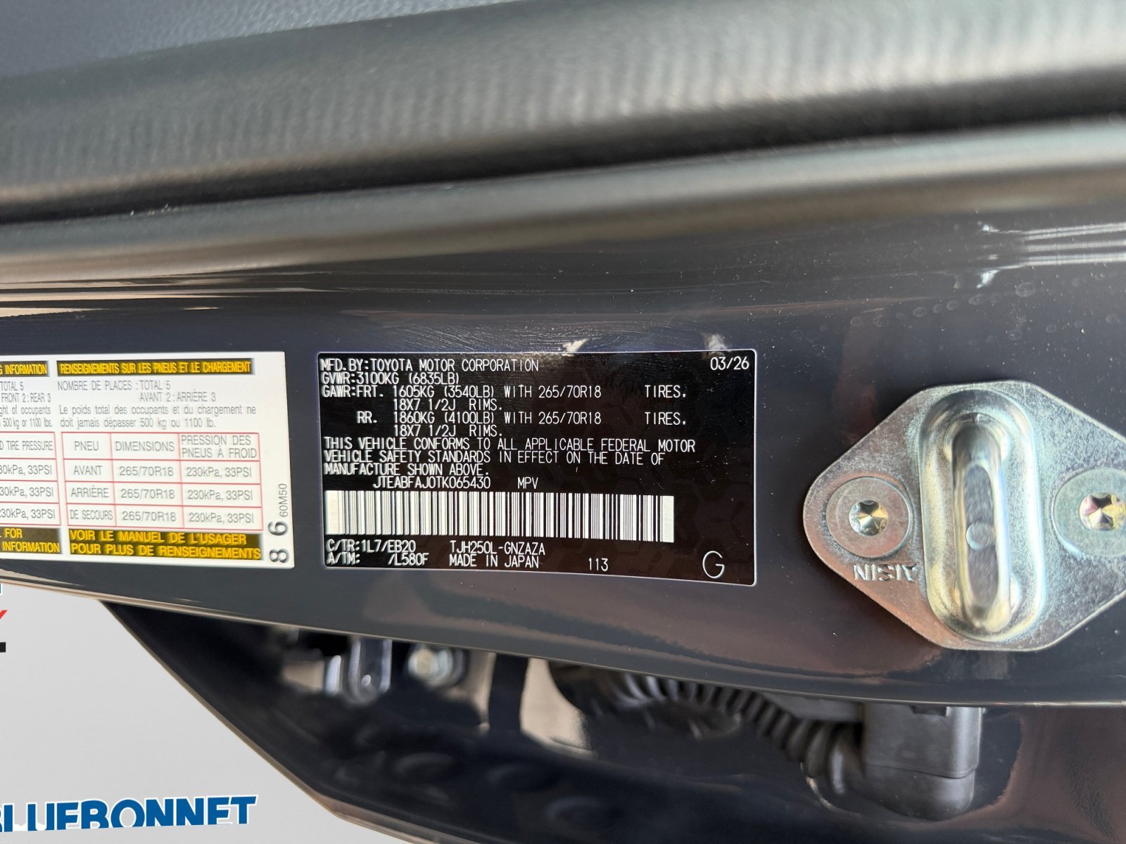 Certified Used 2026 Black Toyota Base image 25