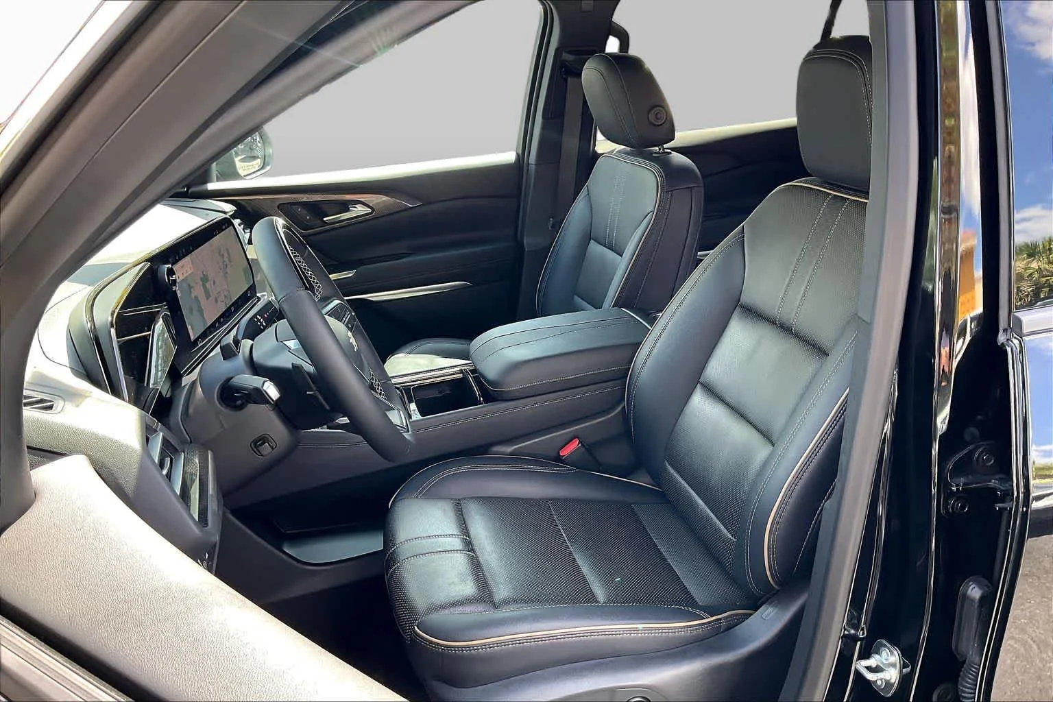 Used 2025 Mosaic Black Metallic Chevrolet FWD High Country image 46