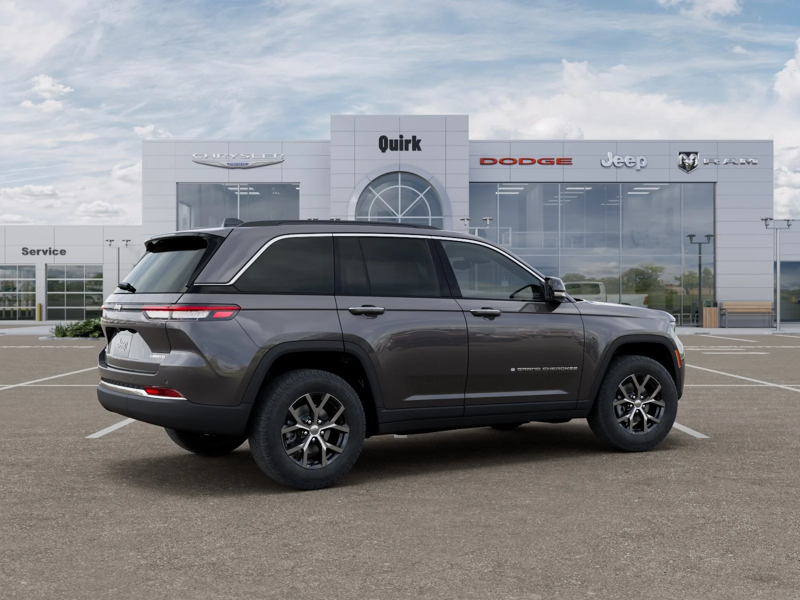 New 2026 Baltic Gray Metallic Clear-Coat Exterior Paint Jeep Limited image 30