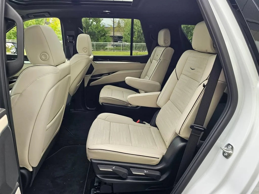 New 2026 Vibrant White Tricoat Cadillac Sport image 17