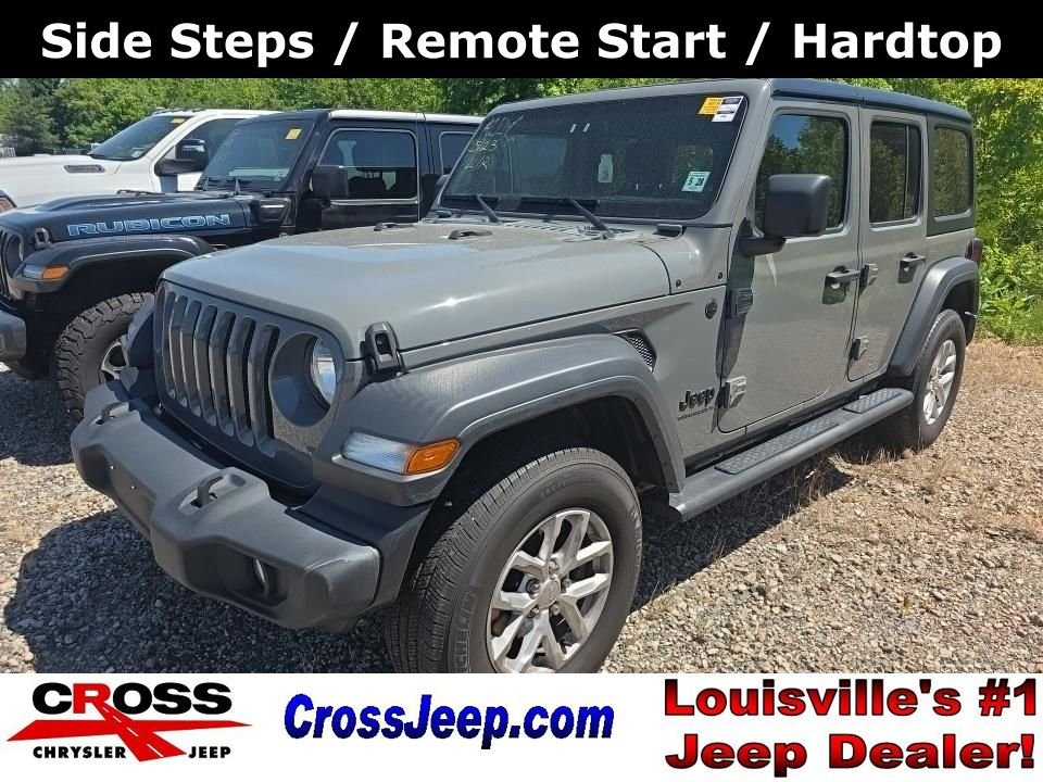 Used 2023 Sting-Gray Clearcoat Jeep Sport S image 1