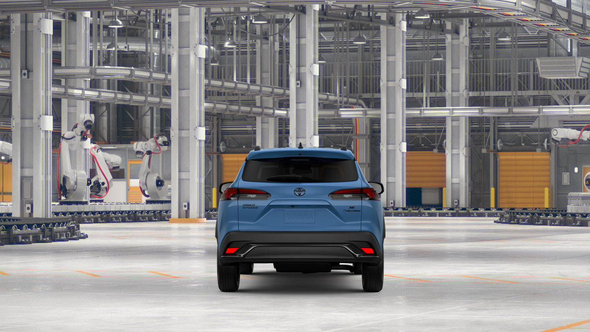 New 2026 Cavalry Blue Toyota Hybrid SE image 8