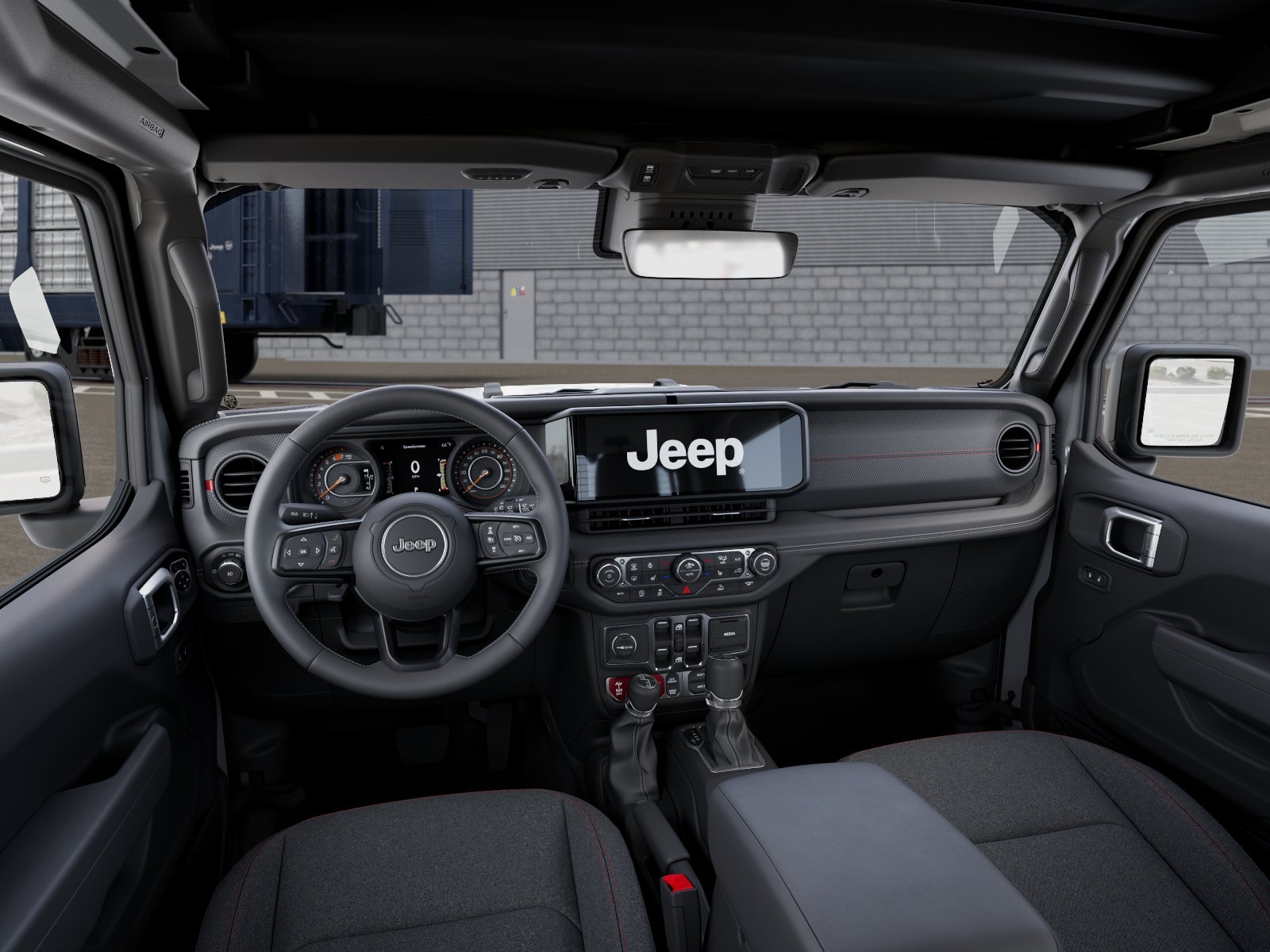 New 2026 Bright White Clear-Coat Exterior Paint Jeep Rubicon image 8