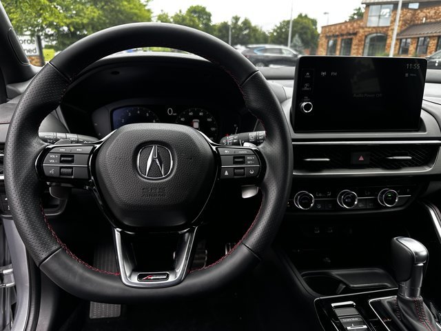 Used 2025 Solar Silver Metallic Acura FWD A-SPEC image 8