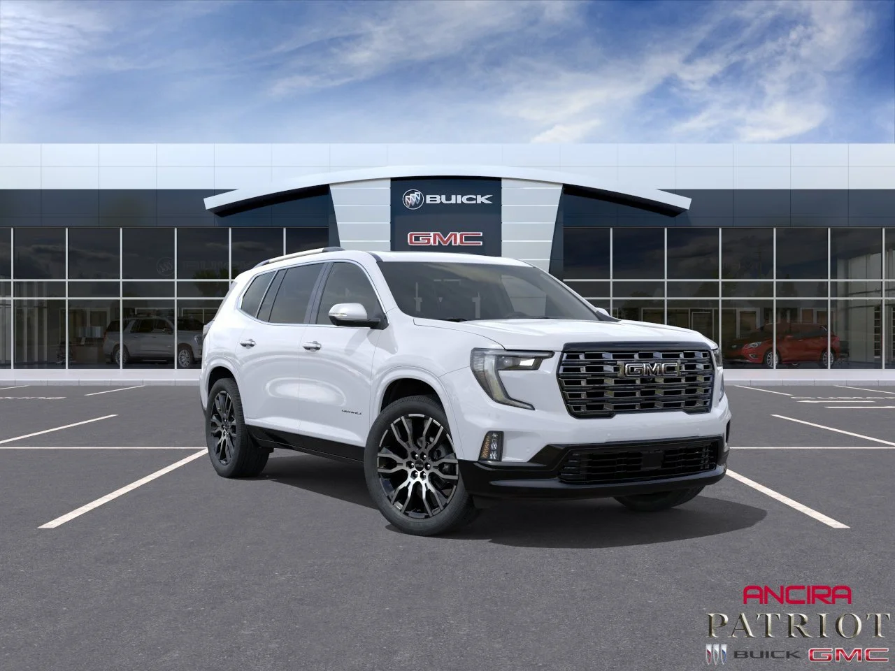 New 2027 Glacier White Tricoat GMC FWD Denali Ultimate image 1