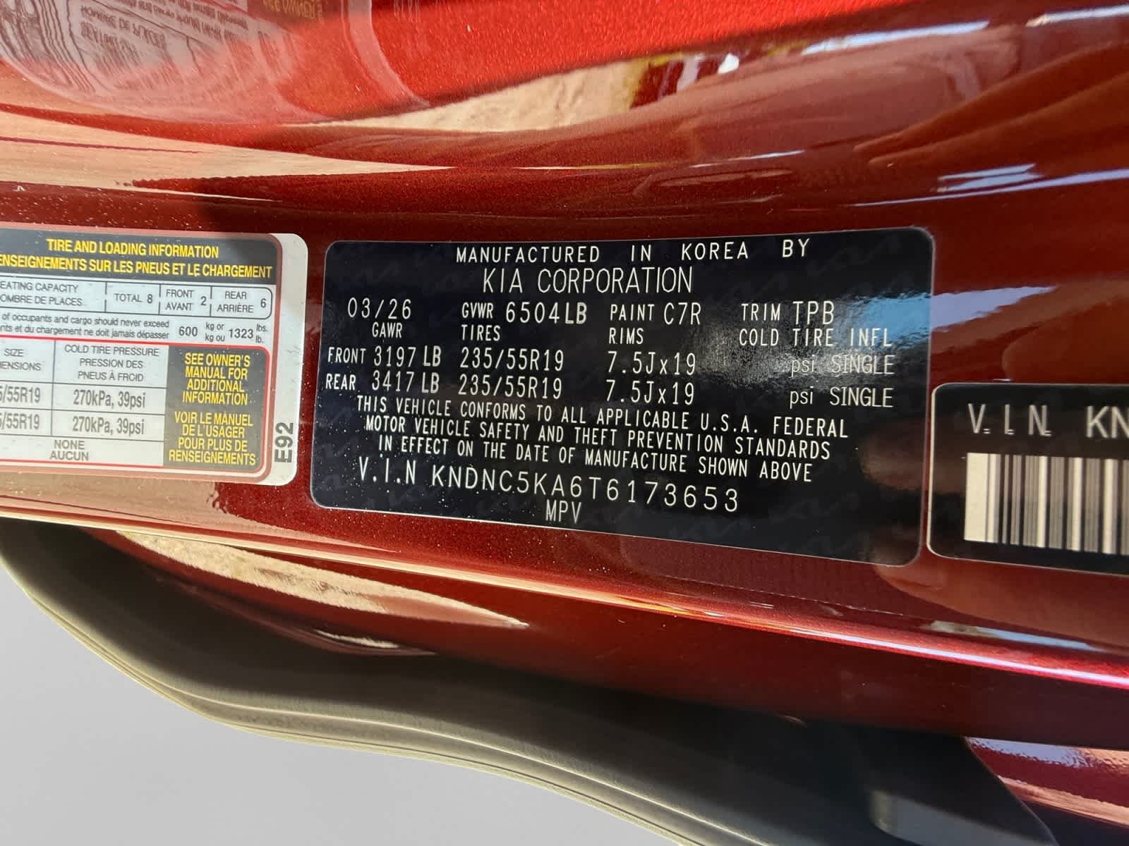 New 2026 Flare Red Kia EX image 24