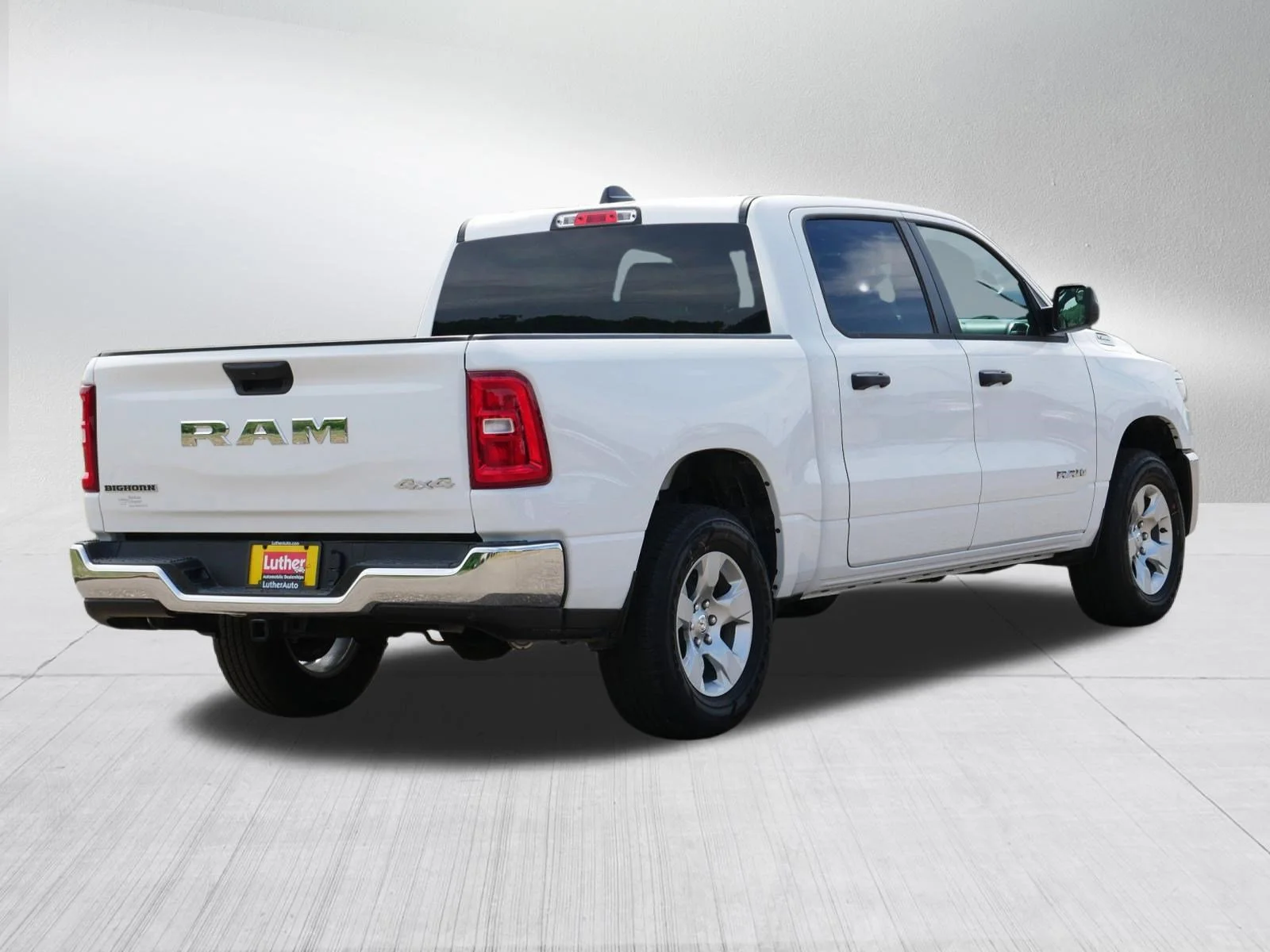 New 2026 Bright White Clear-Coat Exterior Paint RAM Big Horn image 2