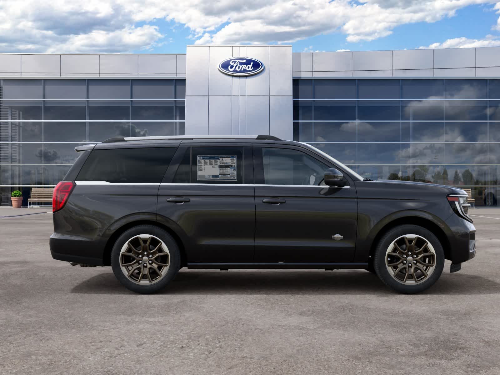 New 2027 Dark Matter Gray Metallic Ford King Ranch image 5