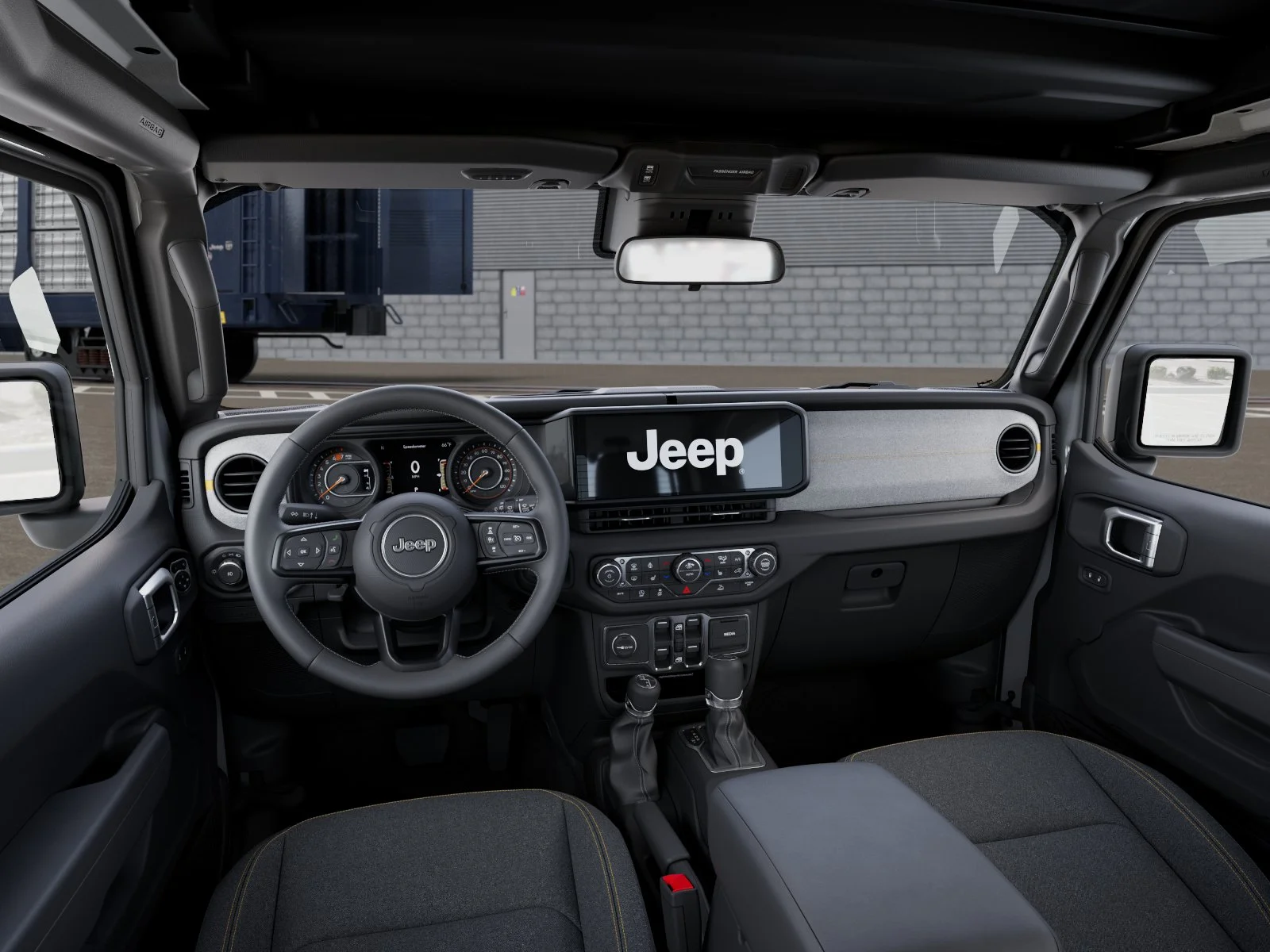 New 2027 Bright White Clear-Coat Paint Jeep SPOR image 8