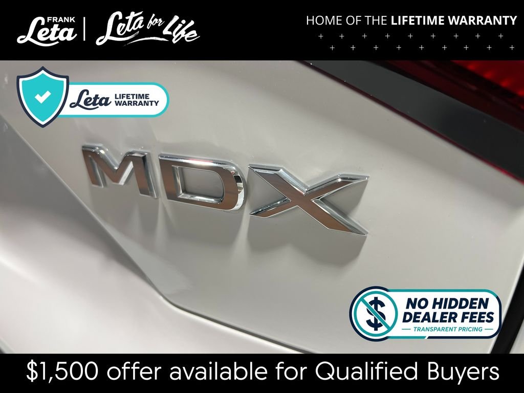 New 2026 Platinum White Pearl Acura w/Advance Package image 6