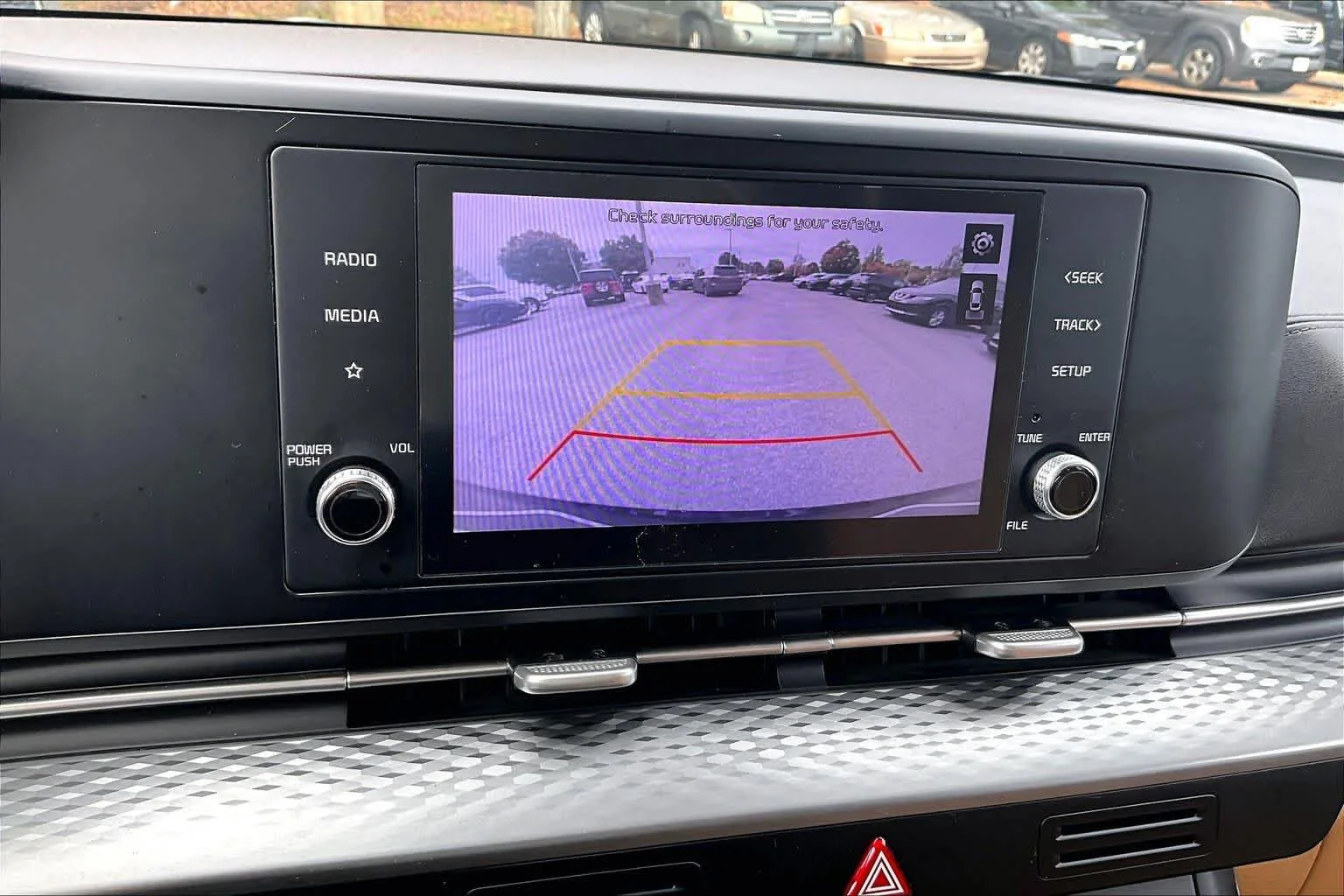 Used 2022 Aurora Black Kia LXS image 25