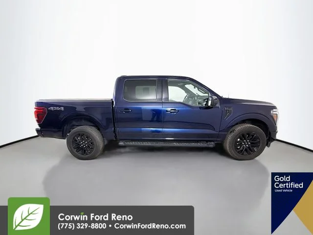 Certified Used 2024 Antimatter Blue Metallic Ford Lariat image 11