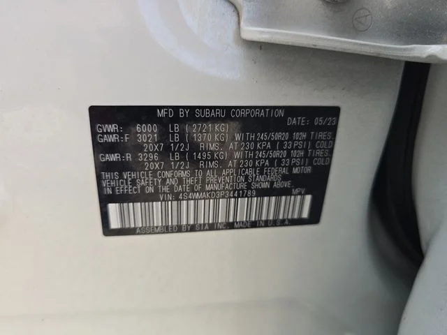 Used 2023 White Subaru Onyx Edition Limited image 30