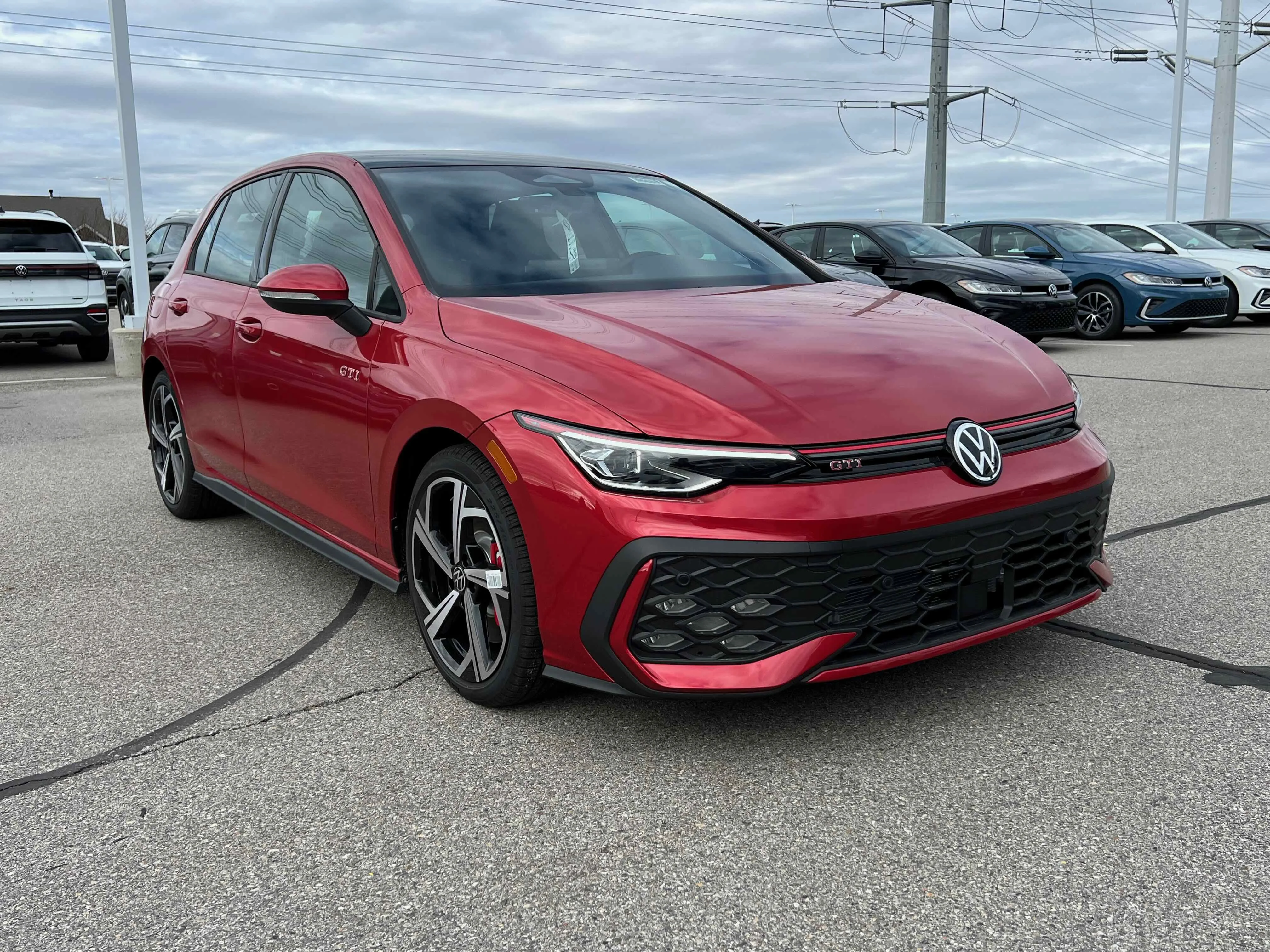 New 2026 Red Volkswagen SE image 5