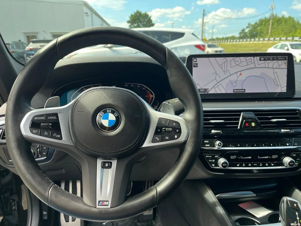 Certified Used 2023 Black Sapphire Metallic BMW 540i xDrive image 13