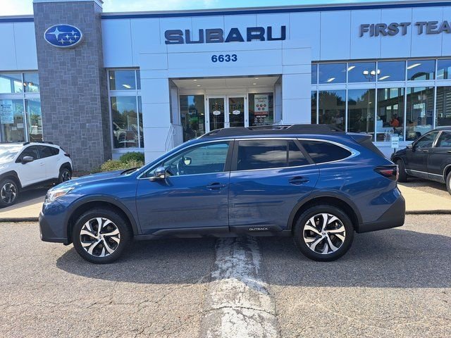 Used 2022 Blue Subaru Limited image 3