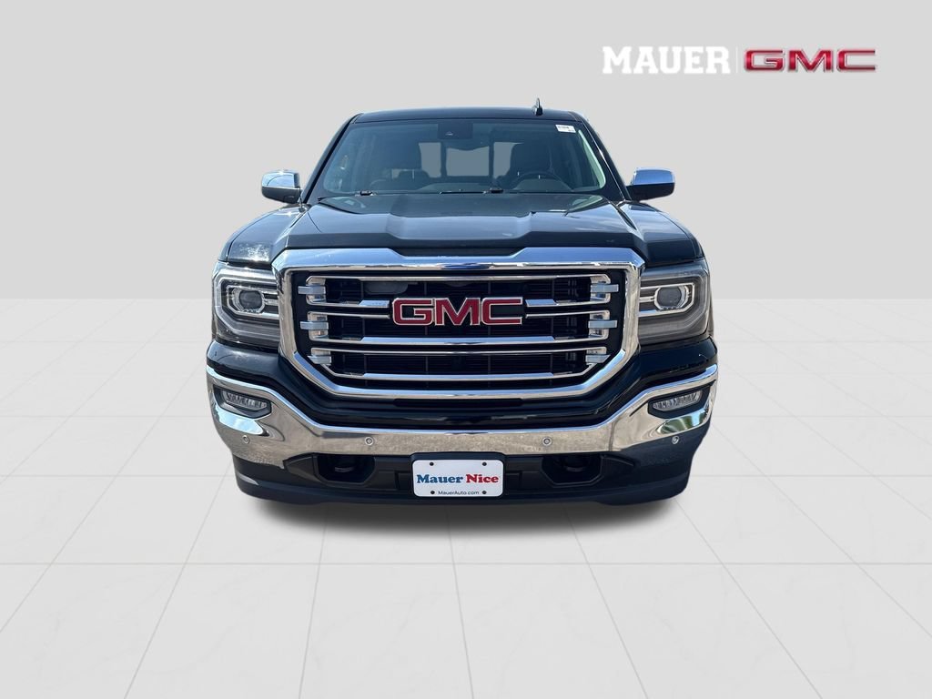 Used 2017 ONYX BLACK GMC SLT image 8