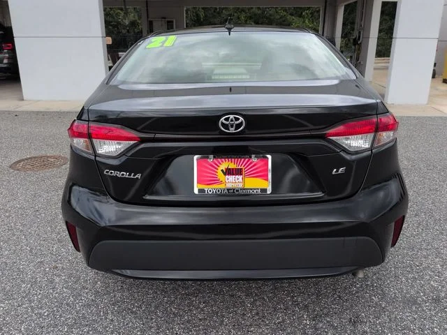 Used 2021 Black Toyota LE image 5