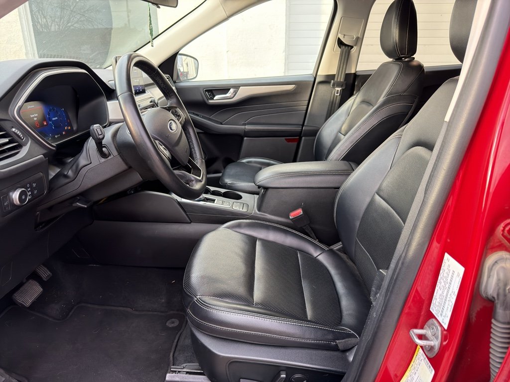Used 2022 Red Metallic Ford SEL image 10