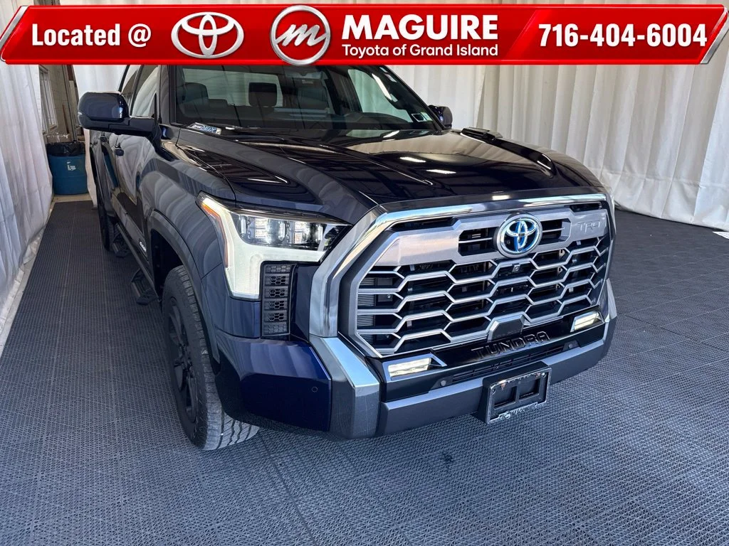 Used 2024 Blue Toyota Platinum image 1