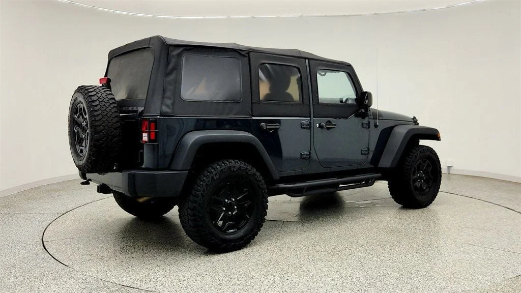 Used 2017 Rhino Clearcoat Jeep Willys Wheeler 4x4 w/ Alpine Audio, LED Lighting & Trailer Tow image 5