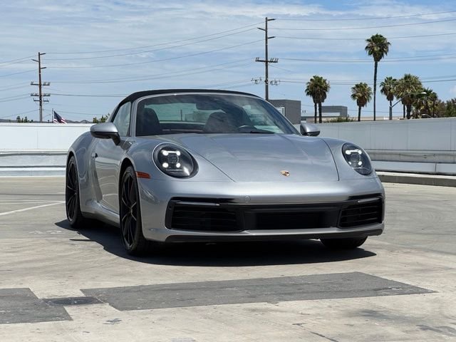 Used 2021 GT Silver Metallic Porsche Targa 4S image 5