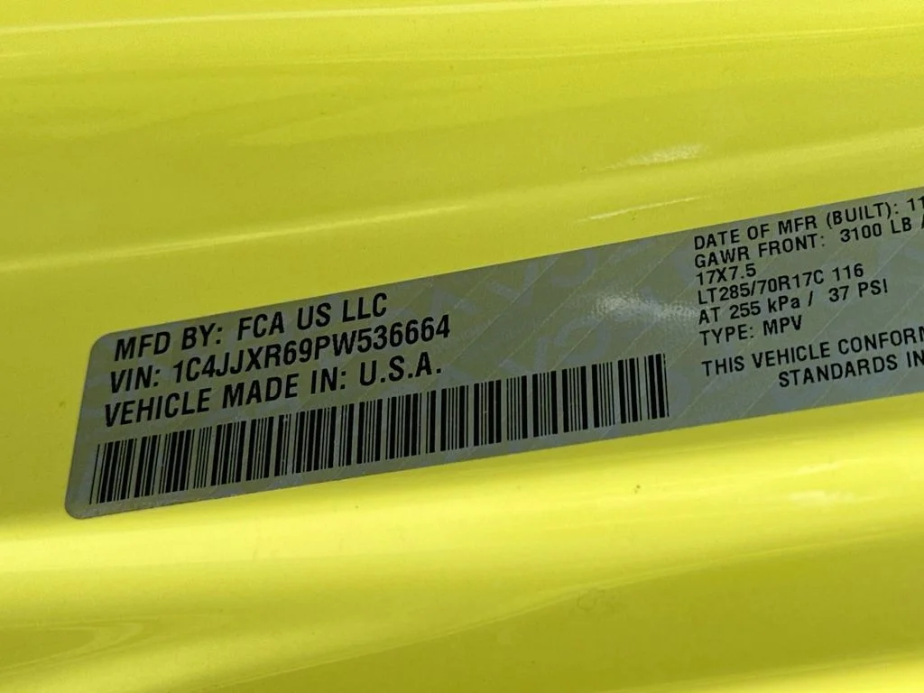 Certified Used 2023 High Velocity Clearcoat Jeep Rubicon image 33