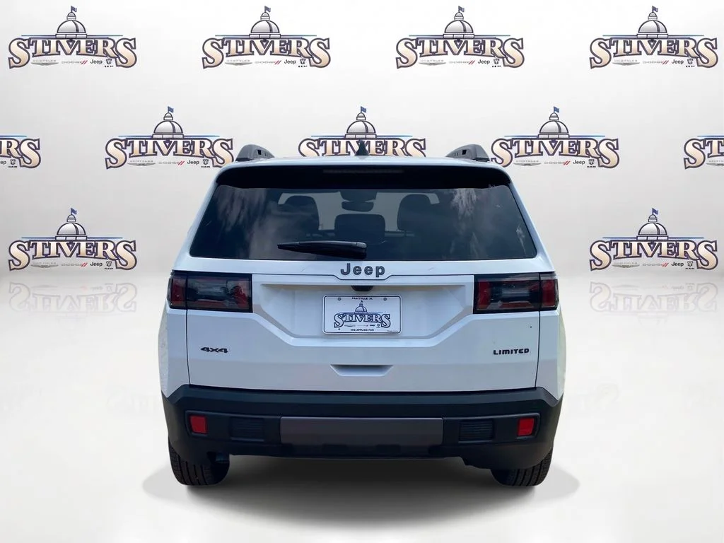 New 2026 Bright White Clear-Coat Exterior Paint Jeep Limited image 5