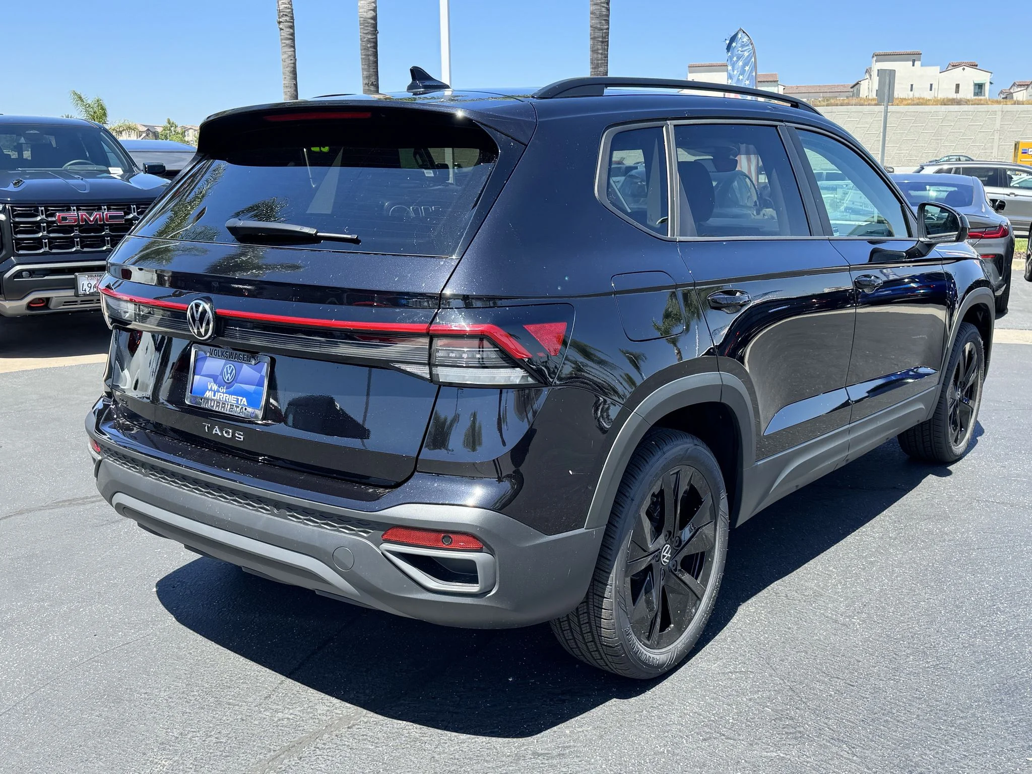 New 2026 Deep Black Pearl Volkswagen SE Black image 7
