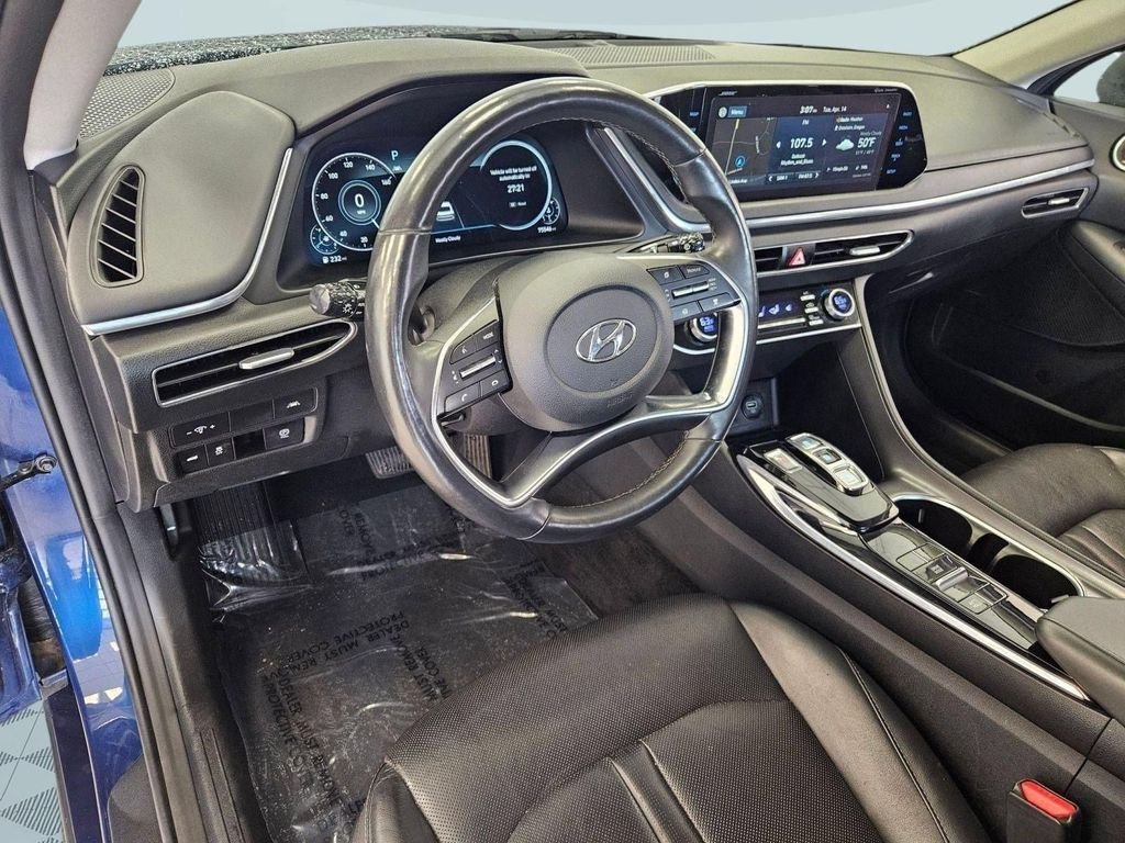 Used 2020 Stormy Blue Hyundai SEL image 13