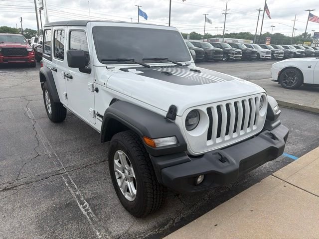Used 2022 White Jeep Unlimited Sport S image 6