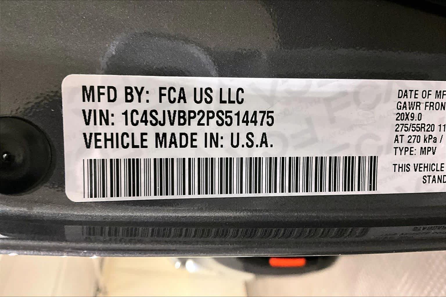 Used 2023 Baltic Gray Metallic Clearcoat Jeep Series II Carbide image 33