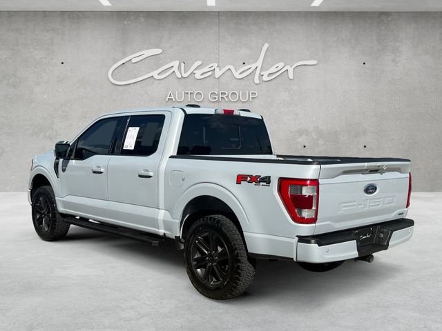 Certified Used 2022 Space White Metallic Ford Lariat image 15