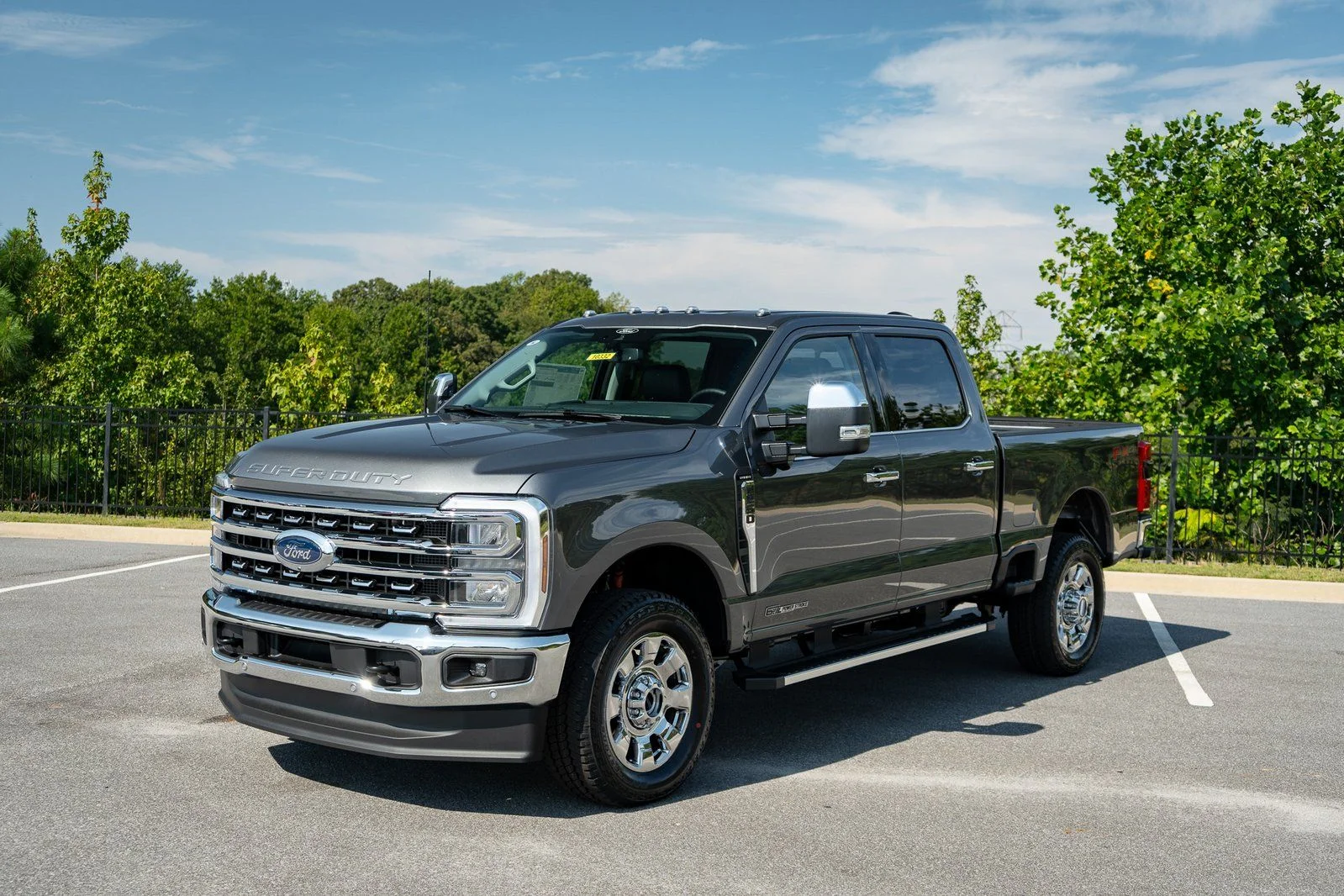 New 2026 Gray Ford Lariat image 3