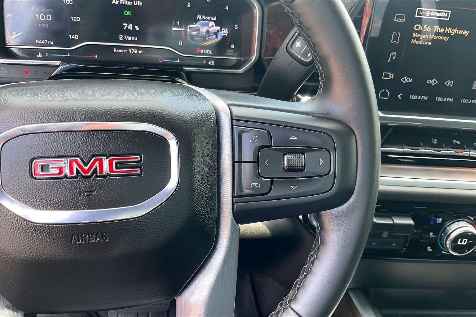 Used 2025 Volcanic Red Tintcoat GMC SLT image 24