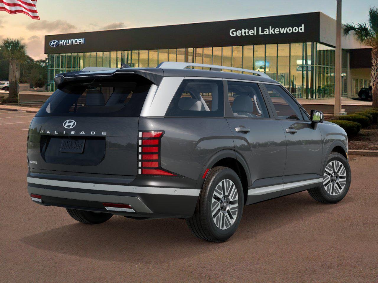 New 2027 Ecotronic Gray Pearl Hyundai Blue SEL Premium 7P image 17