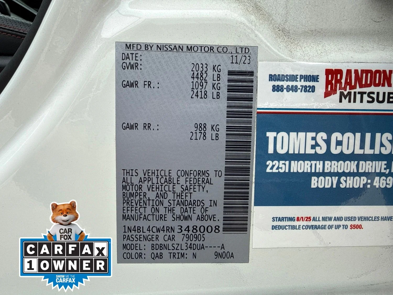 Used 2024 White Nissan 2.5 SR image 22