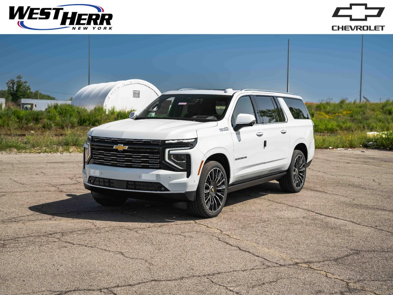 New 2026 Polar White Tricoat Chevrolet High Country image 1