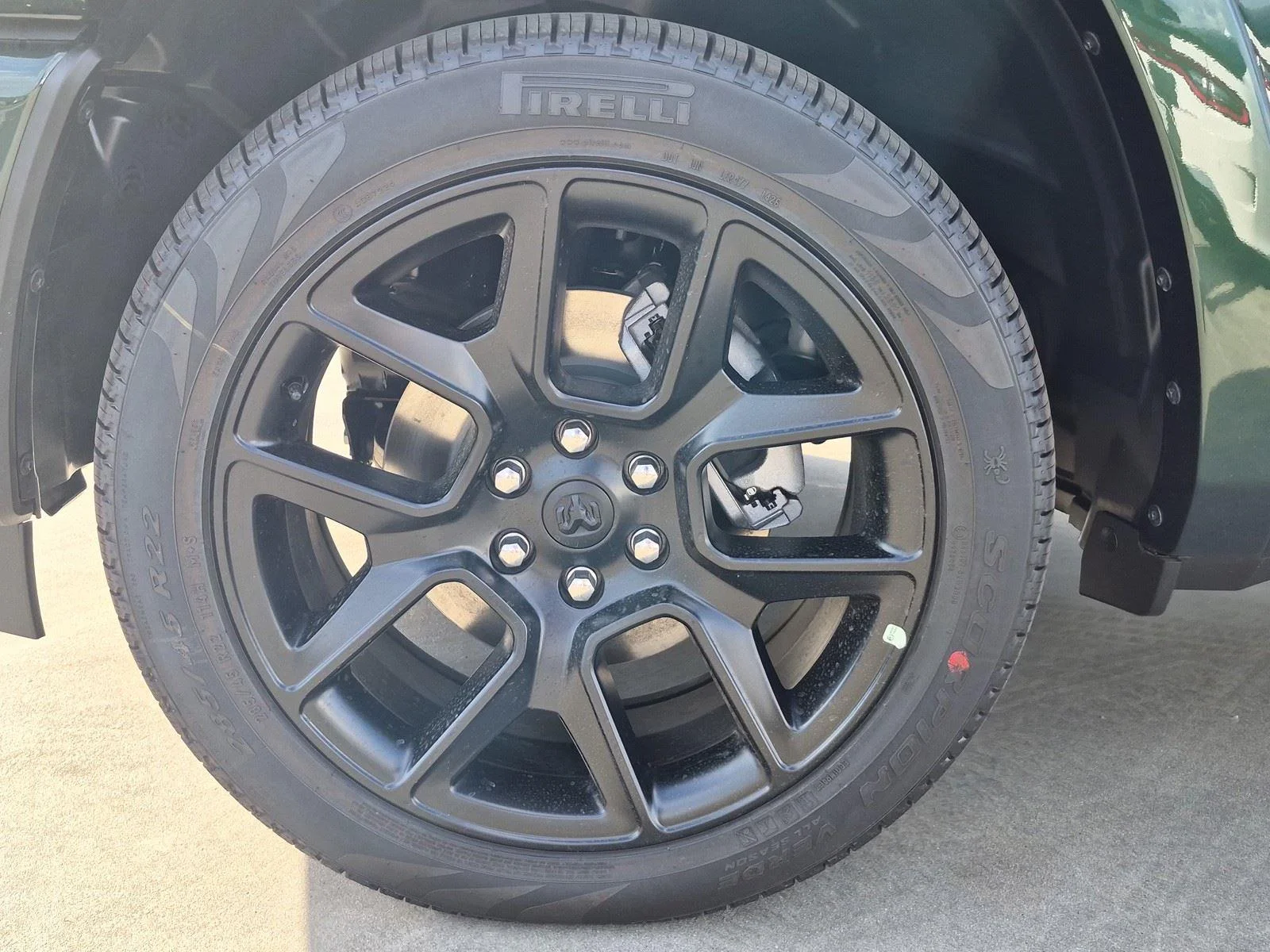 New 2026 Serrano-Green Metallic Exterior Paint RAM Laramie image 15