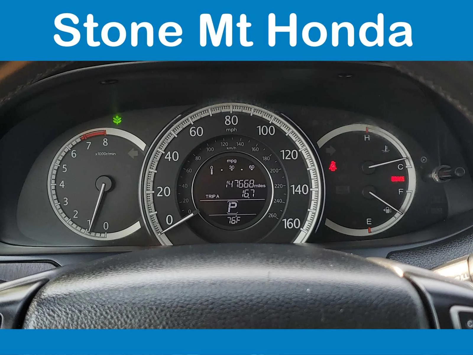 Used 2015 Obsidian Blue Pearl Honda EX-L image 22