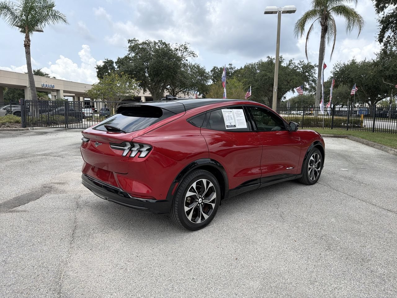 Certified Used 2023 Red Metallic Ford Premium image 3