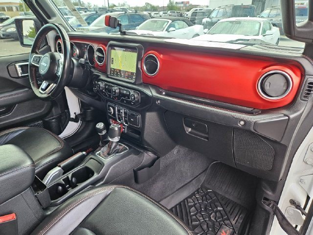 Used 2020 Bright White Clearcoat Jeep Rubicon image 33